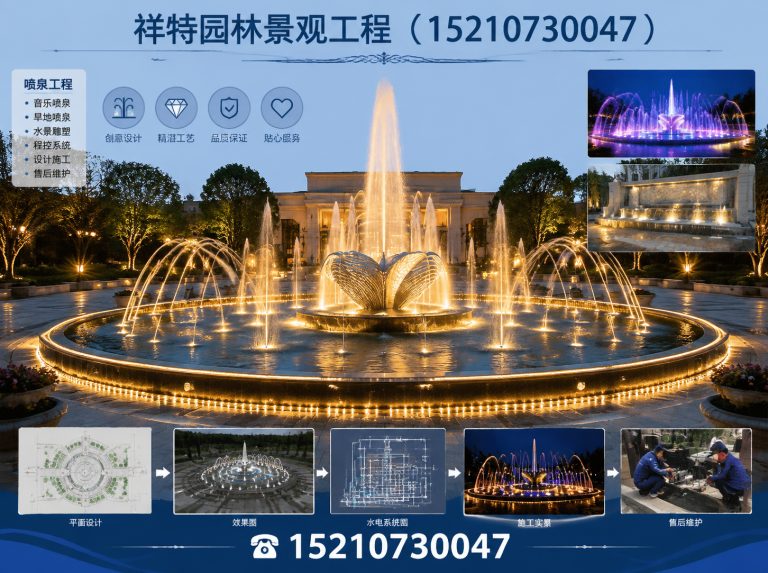 涞水县音乐喷泉展示图